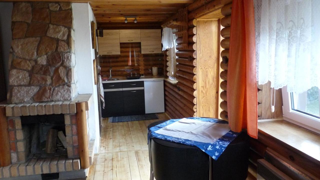 Domek W Ogrodzie Mragowo Bagian luar foto